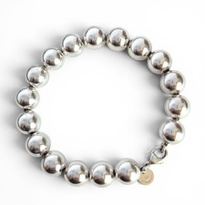 Vintage Tiffany & Co HardWear Ball Bracelet  in Hallmarked 925 Sterling Silver