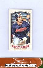 2016 Topps Gypsy Queen #15 Michael Brantley Mini Box Variations