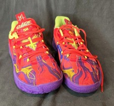 Puma MB.03 LO Lamelo Ball Lava Purple Basketball Shoes 310847-01 Men's Size 7