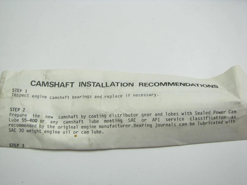 Árbol de levas de escape sellado Power CS1552 1987-1991 Toyota Camry Celica 3SFE Foto 3 de 4