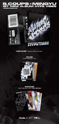 YZY POB] SEVENTEEN S.COUPS X MINGYU 1st Mini Album [ HYPE VIBES