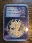 2013-W American Silver Eagle ASE $1 NGC PF69 Ultra Cameo Purple Web