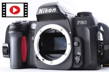 Nikon F80D F80 D Black 35mm SLR Film Camera Body Only Near Mint From Japan #4317