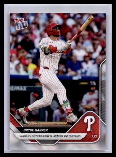 2025 Topps Now 459 Bryce Harper