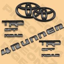 Emblem Overlay Kits For 4runner Off Road 2017-2024 Badge Protect PT948-89180-02