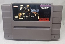 Batman Returns Konami Super Nintendo SNES 1992 Game Cartridge Only