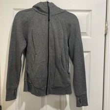 Lululemon Size 6 Gray Hooded Sweatshirt