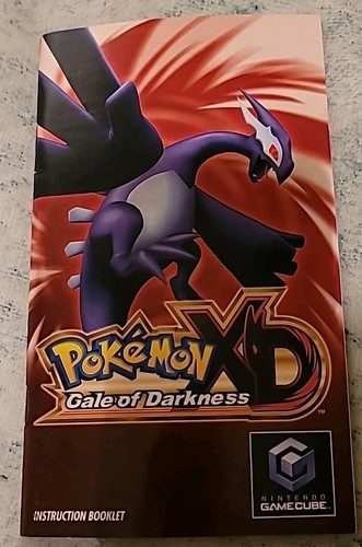 Pokemon XD: Sturm der Finsternis (Nintendo GameCube) NUR Anleitung OHNE SPIEL!