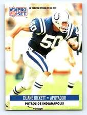 1991 Pro Set #173 Duane Bickett Fresh Break EX-EXMINT