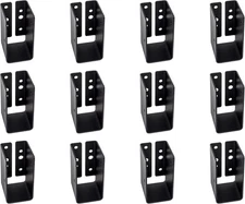 Simpson Strong-Tie APLH24 Outdoor Accents Black Light Joist Hanger 12-Pack ZMAX