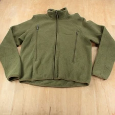 IBEX boiled new wool full zip ski sweater jacket XL vtg 90s usa made outdoor 