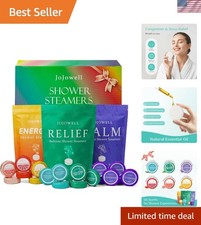 Shower Steamers Aromatherapy - 18 Pack Birthday Gifts for Women, Self Care, V...