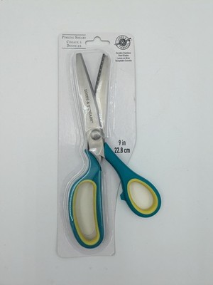 LOOP & THREADS 9 in Pinking Shears Scissors New in Package