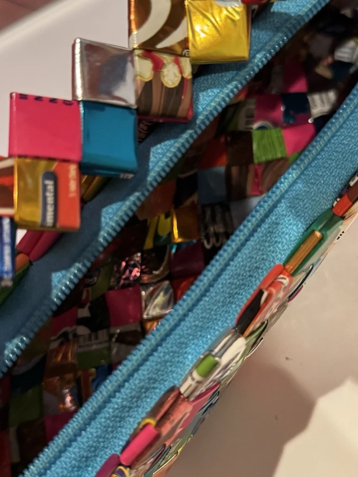 Bolso sin asas Y2K Vintage Retro Envoltura de Caramelos Único Multicolor Boho Chic Foto 2 de 2