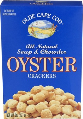 Olde Cape Cod Oyster Crackers 8 oz (Pack of 12)