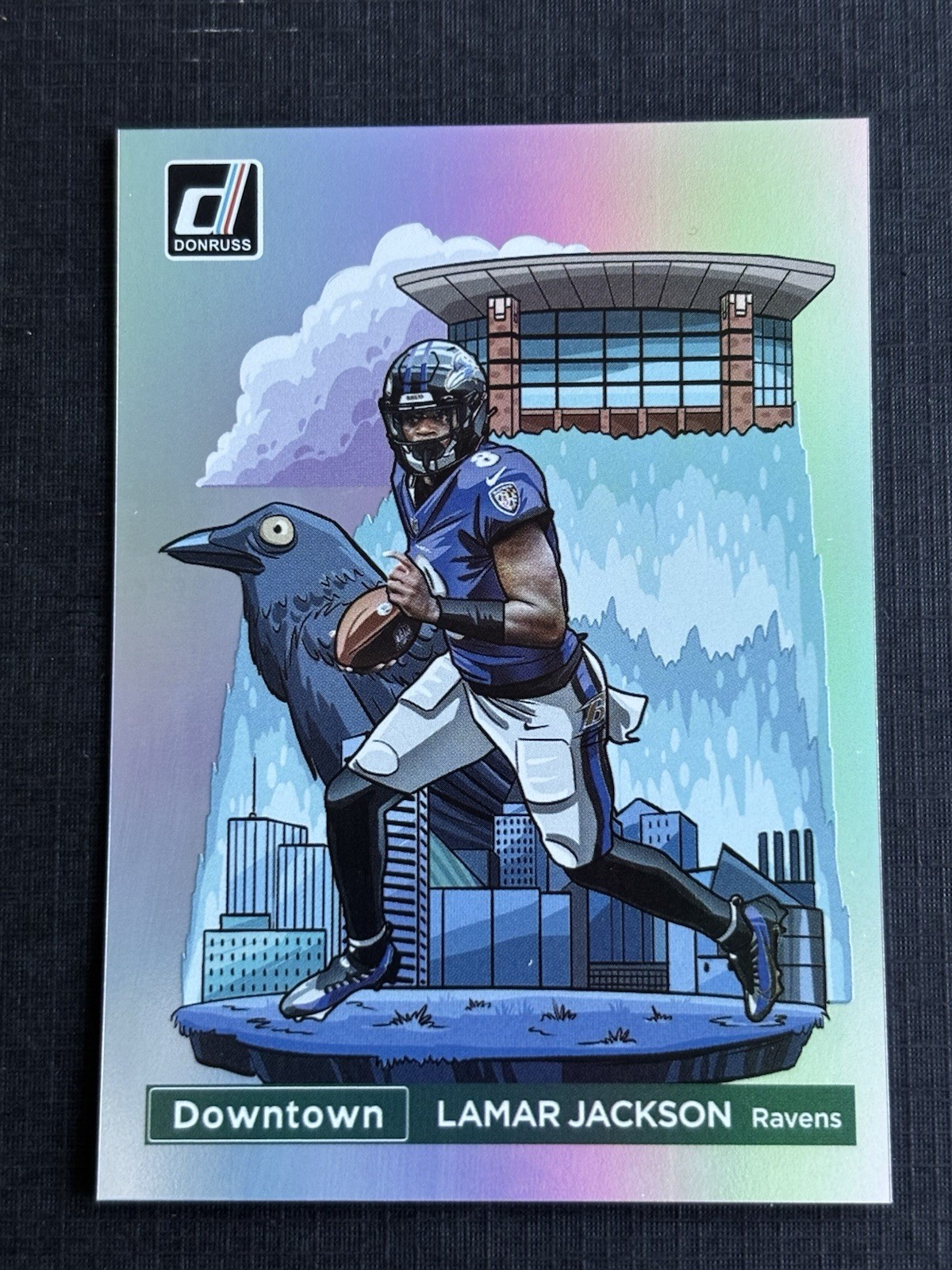 2024 Panini Donruss Downtown! Lamar Jackson #1