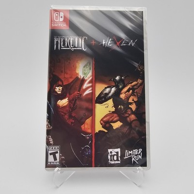 Heretic + Hexen - Nintendo Switch - Limited Run Games #295 Sealed New In Hand