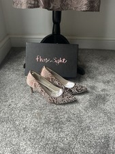 Phase Eight Grace Shoes Size 6, Praline/Cream