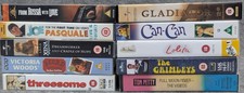 Various VHS Films Video Movies