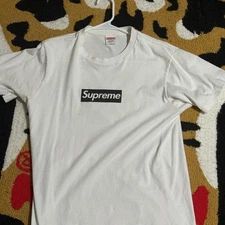Supreme “Bonjour Madame” Box Logo T-Shirt Size L