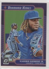 2021 Donruss Optic Diamond Kings Lime Green Prizm Vladimir Guerrero Jr #3 0g5z