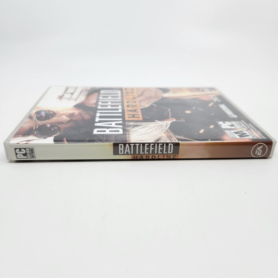 Battlefield Hardline PC DVD ROM Software Video Game Mature 17+ Pre
