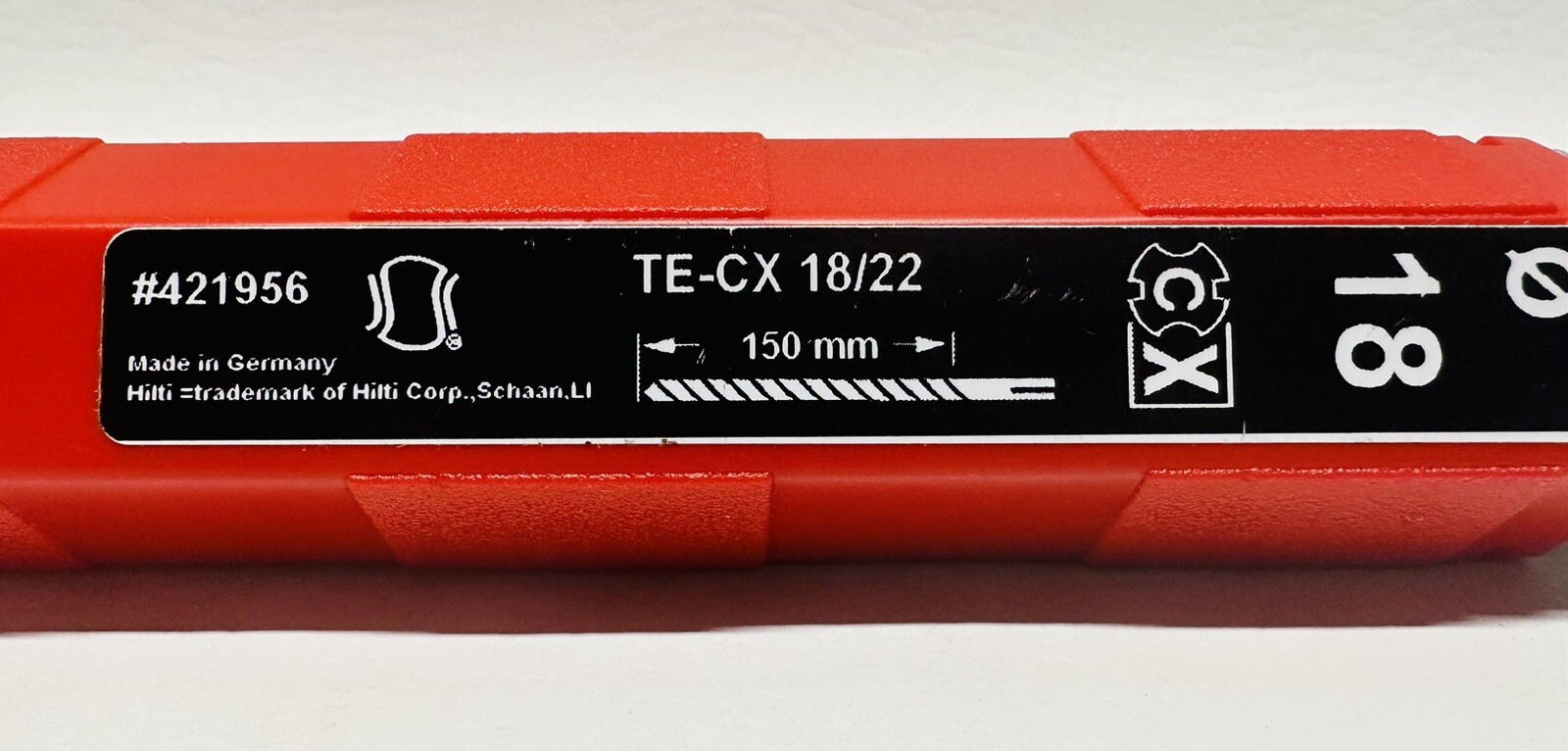 Hilti TE-CX- SDS PlusTE-C/22 - 421956 - 18 x150 mm for sale online  