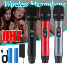 PRO Professional VHF Handheld Wireless Microphone system w/Adapter Receiver USA