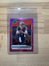 Joe Burrow 2020 Panini Donruss Optic Pink Prizm Rated Rookie #151