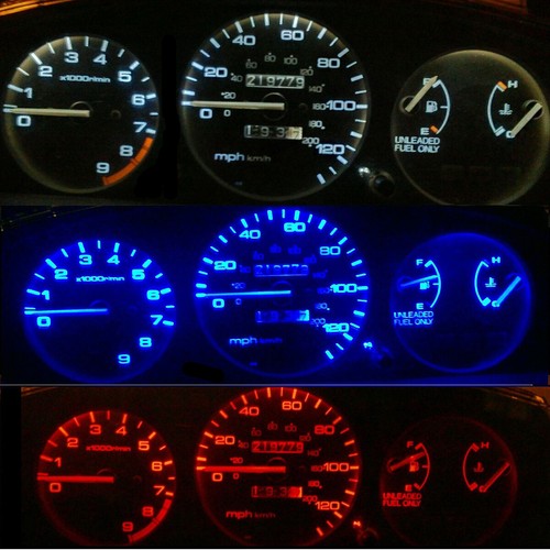 LED Instrument Light Kit for Honda Civic EK 96-00 Gauge Cluster Dash Light Bulbs - Picture 5 of 13