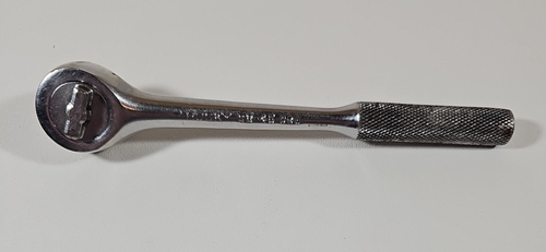 Vintage HUSKY CB-45 3/8" unità 7,5" cricchetto lungo zigrinato made in Usa