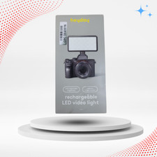 Heyday Rechargeable LED Video Light 3 light modes with adjustable brightness