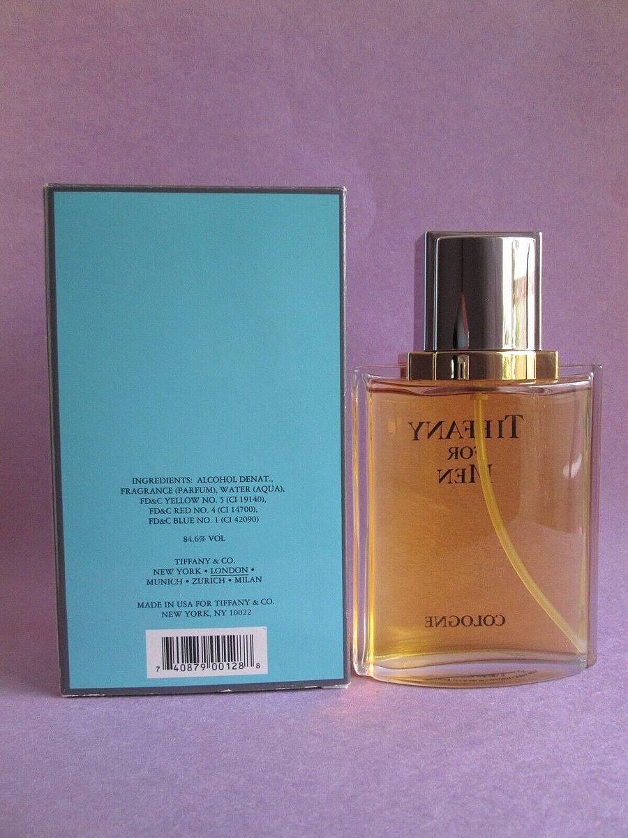 Tiffany for Men Vintage Cologne Spray 3.4 oz 100 ml Original Tiffany for Men Vintage Cologne Spray 3.4 oz 100 ml Original