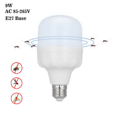 LED Bulb 9W Mosquito Killer Lamp 2 In 1 Mosquito Trap Insect Kille fly bug