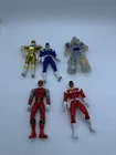 Mighty Morphin Power Rangers Action Figures Lot Of 5 Figures Vintage 90’s