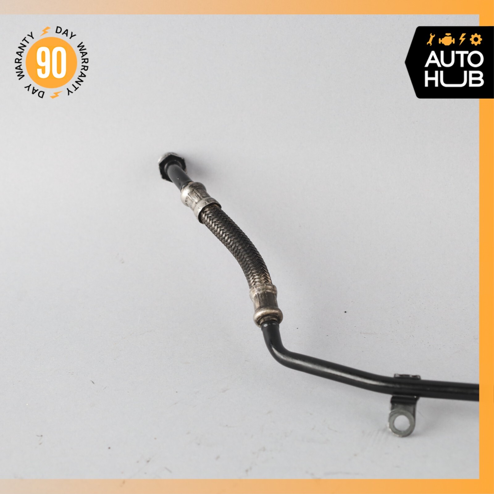 03-18 Bentley Continental GT Flying Spur Engine Turbocharger Oil Line OEM 53k