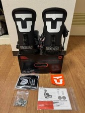 Attacchi snowboard uomo Union Team Force, nero, taglia M con scatola