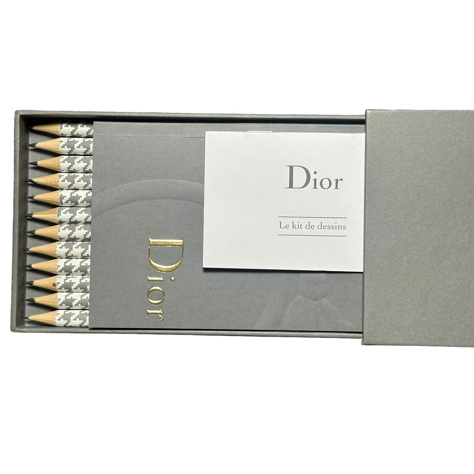 Dior Notebook and Pencils Luxury VIP Gift Set New in Box-image