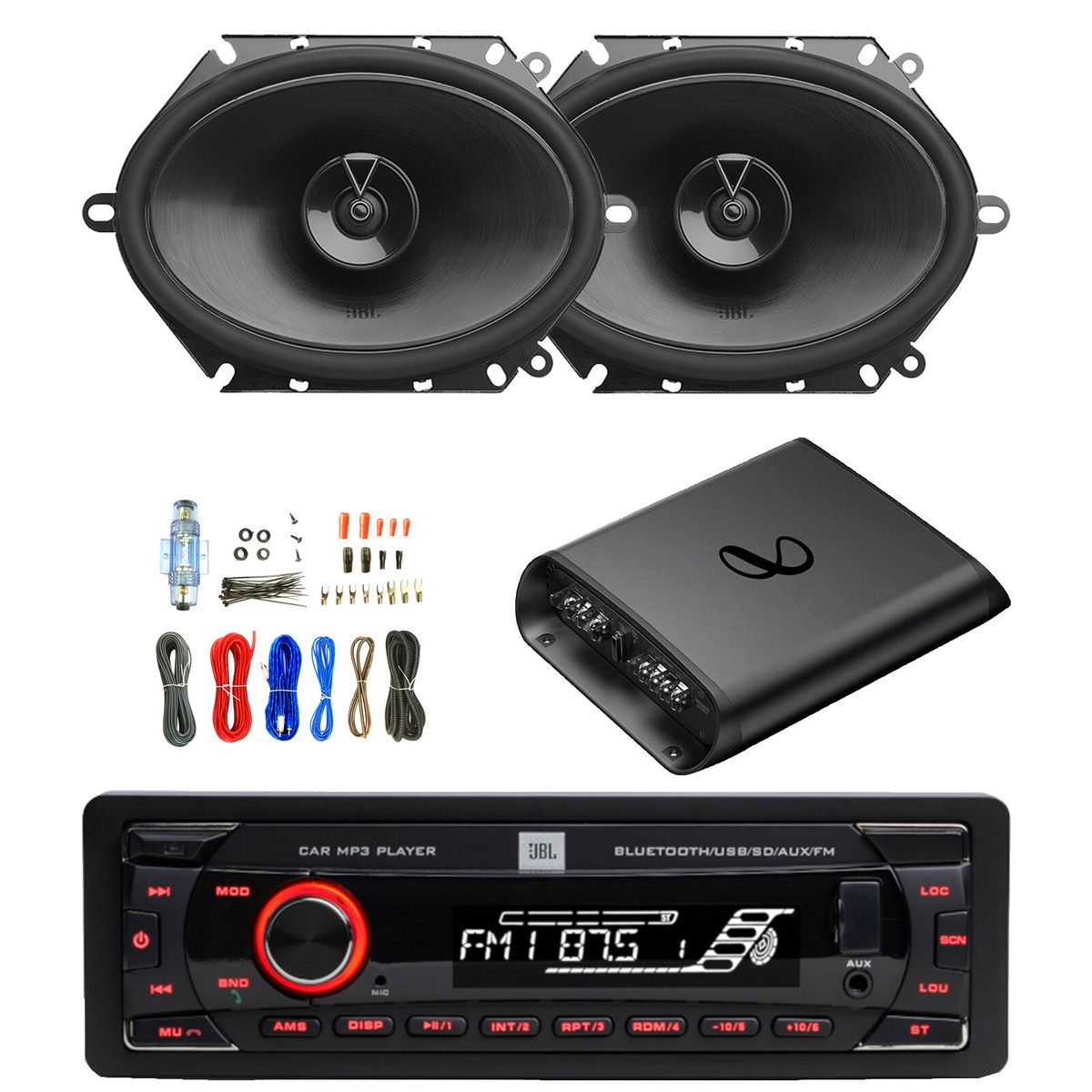 Rockford アンプ　JBL kicker ALPINE カロッツェリア Yahoo!オークション -「kicker アンプ」(カーオーディオ) の落札