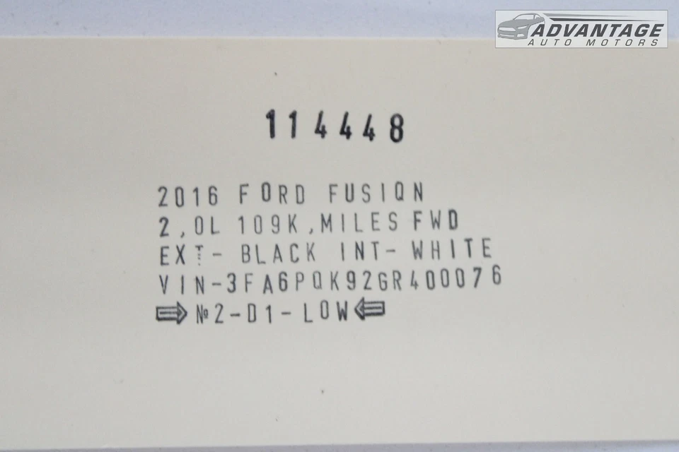 Ford Fusion 2014-2016 2,0 L motor de gasolina motor tapa de llenado SAE 5W-30 OEM Foto 4 de 4