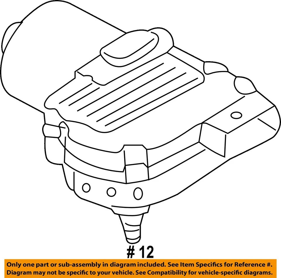 二手挡风玻璃雨刮电机 适合:2004 年 大众途锐 A 级 — 第 4/4 张图片