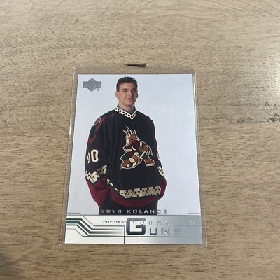KRYS KOLANCE RC 2001 UD YOUNG GUNS CARD 