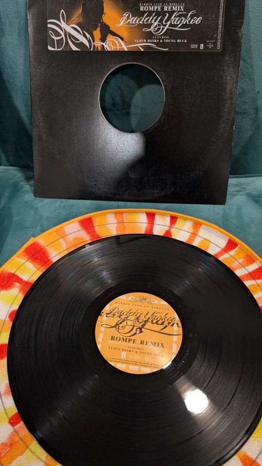 DADDY YANKEE "ROMPE REMIX" 12" VINYL EX LLOYD BANKS YOUNG BUCK Hear audio clip Foto 2 de 4