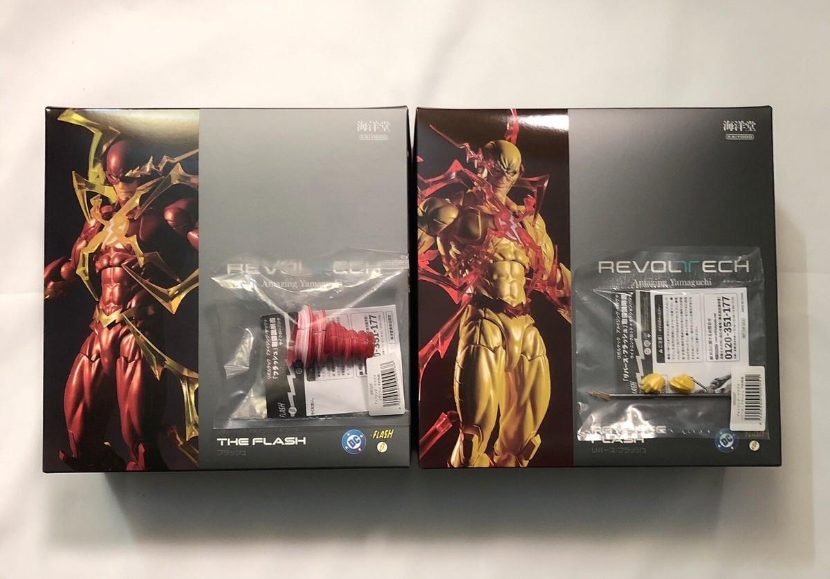 Kaiyodo Revoltech Amazing Yamaguchi The Flash & Reverse