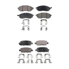 For INFINITI Nissan G37 Murano G35 FX35 M35 M37 Front Rear Ceramic Brake Pad Kit
