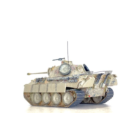 Trident Artitec 1:87 Panther 7,5 PAK, militare Wehrmacht seconda guerra mondiale epoca II - Foto 2 di 12