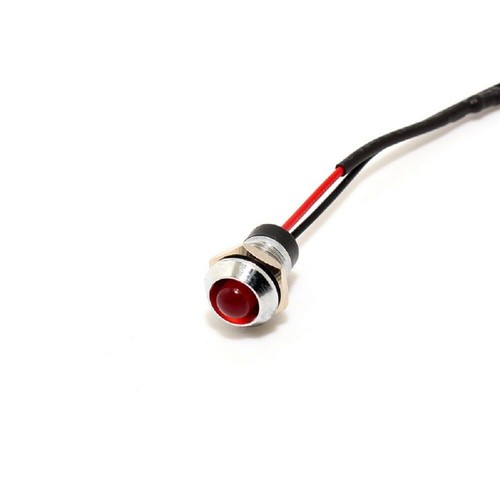 Car Boat 12V 8mm LED Indicator Light Pilot Dash Dashboard Panel Warning Lamp A - Picture 5 of 10