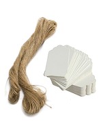 Paper Tags Gift Hang Tags With String 200pcs White on sale Paper Tags Gift Hang Tags With String 200pcs White on sale