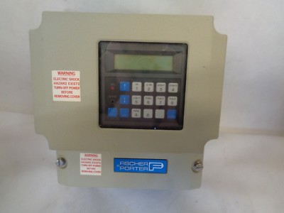 FISCHER PORTER 50SM13A1BXD10AAEC2001 MAGNETIC FLOWMETER SIGNAL CONVERTER