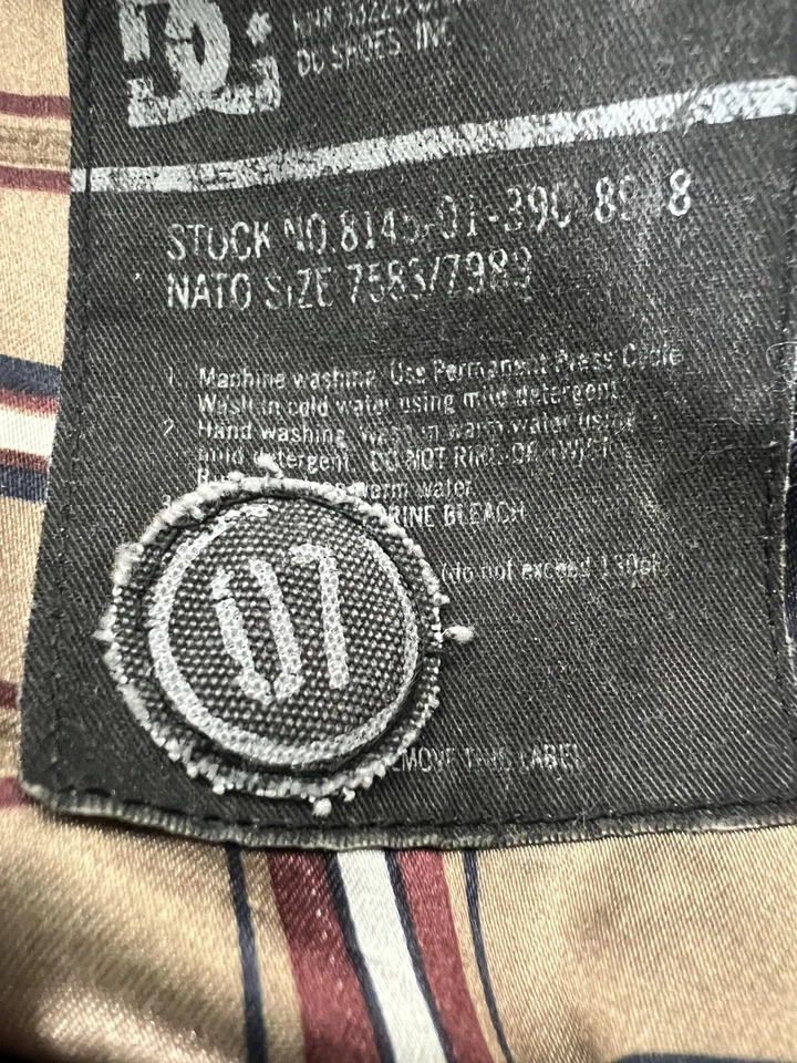 DC Women's Black peacoat JACKET Blazer Size M WOOL BLEND - Image 4 of 4